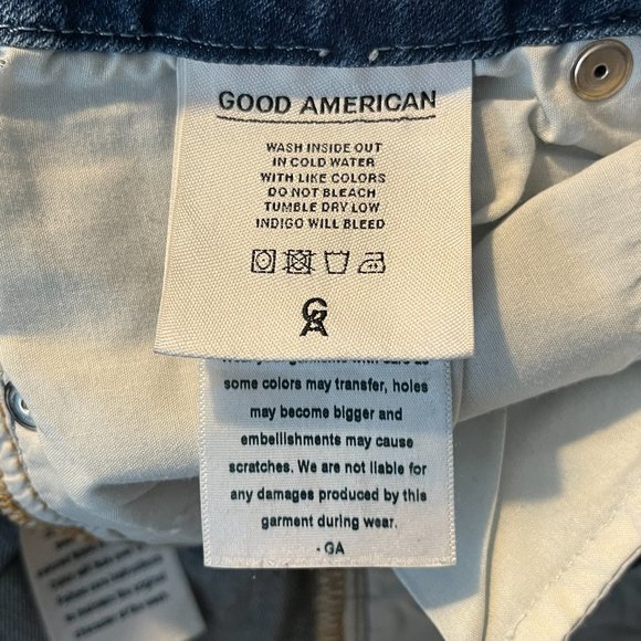 Good American Jeans Size 8/29 Good Legs Skinny Sculpting Distressed Stretchy - Picture 5 of 12